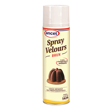 Beurre de cacao rouge en spray velours - ANCEL - Spray de 500 ml
