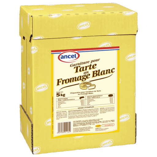 Garniture pour tarte au fromage blanc ancel - Condifa