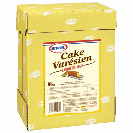 Préparation cake varésien farine de maïs ancel - Condifa