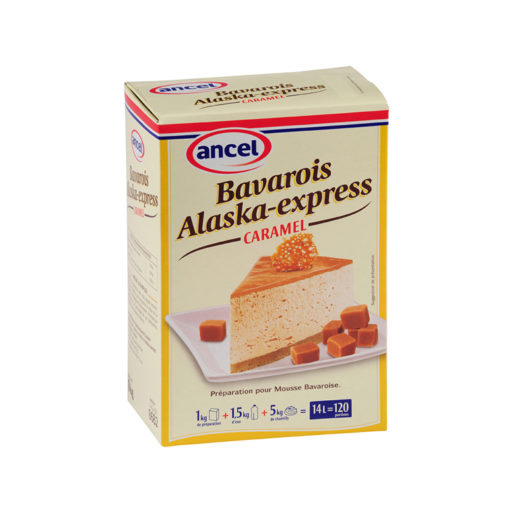 Bavarois alaska express caramel ancel - Condifa