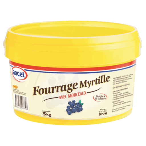 Fourrage myrtille avec morceaux ancel - Condifa