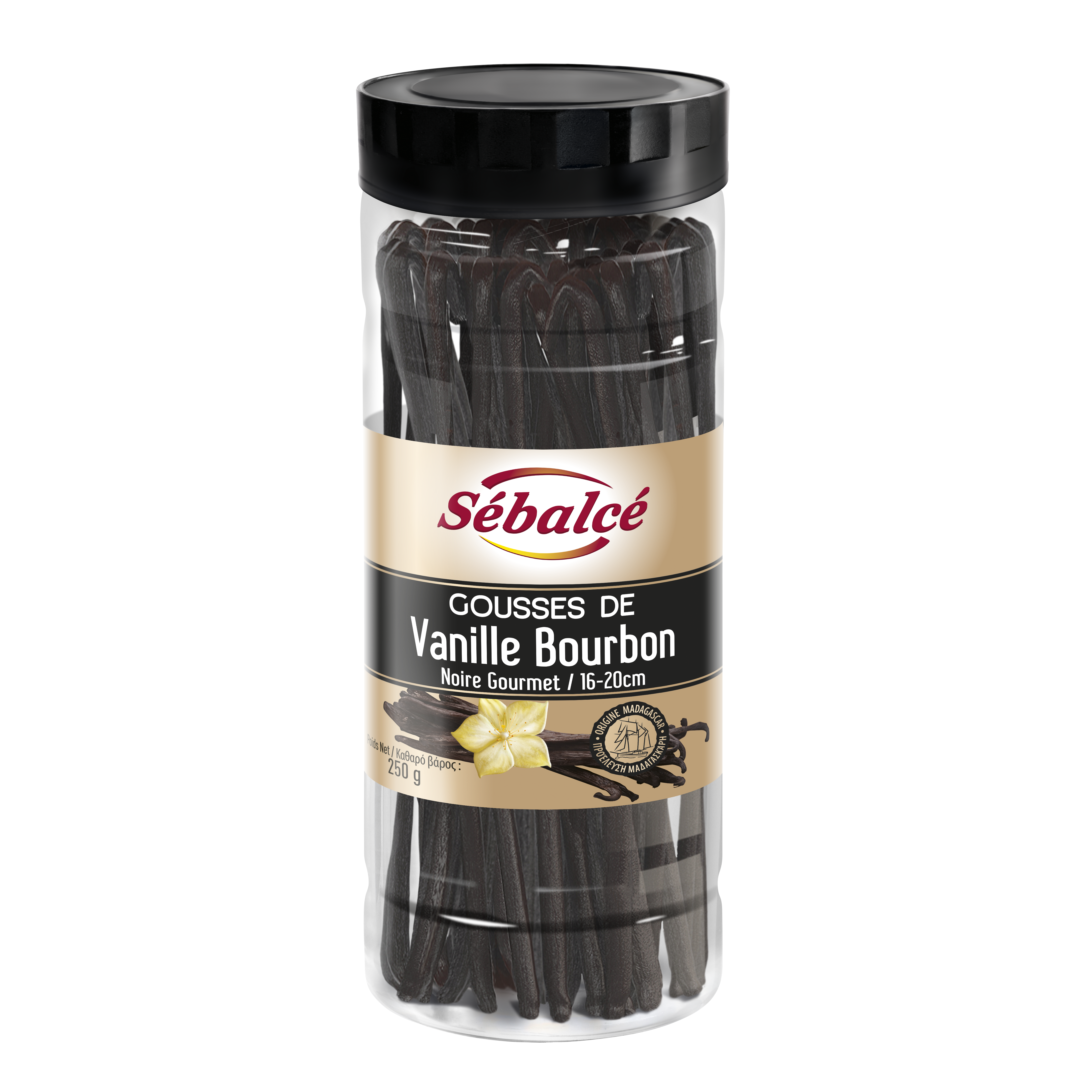 Gousses bourbon 16-20cm