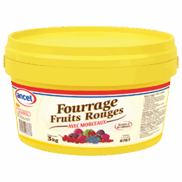 Fourrage fruits rouges avec morceaux ancel - Condifa
