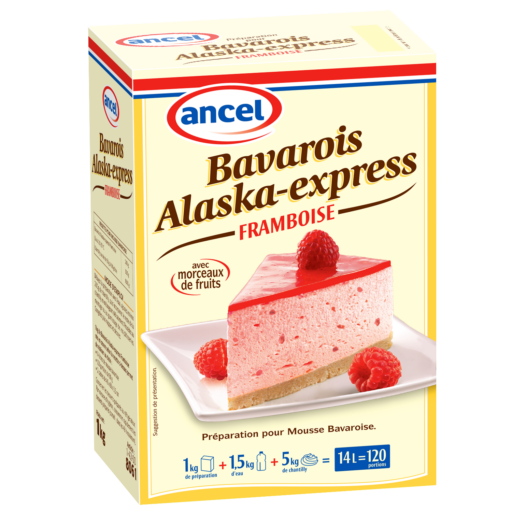Bavarois alaska express framboise ancel - Condifa