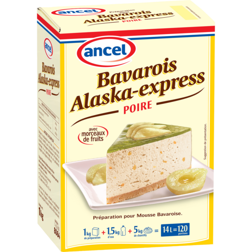 Bavarois alaska express poire ancel - Condifa
