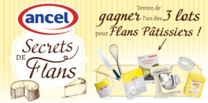 Jeu concours Secrets de Flans ancel