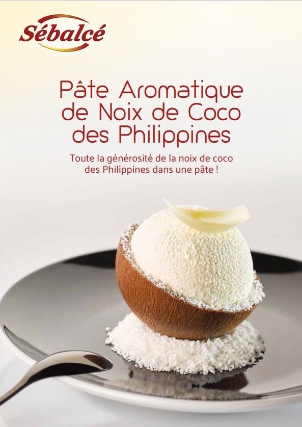 Argumentaire Pâte aromatique de Noix de Coco des Philippines Sébalcé Condifa