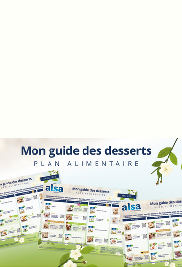 Format mobile Guide des desserts alsa Professionnel