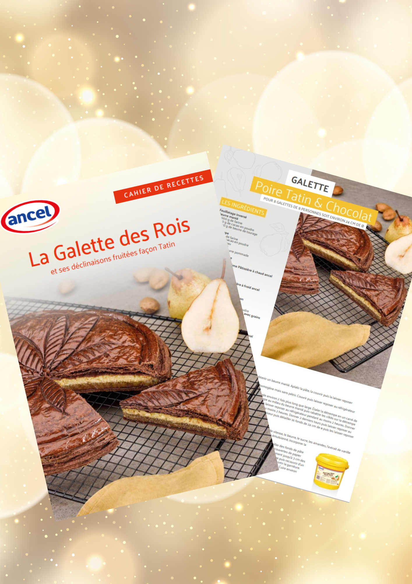 La Galette des Rois et ses déclinaisons fruitées façon Tatin