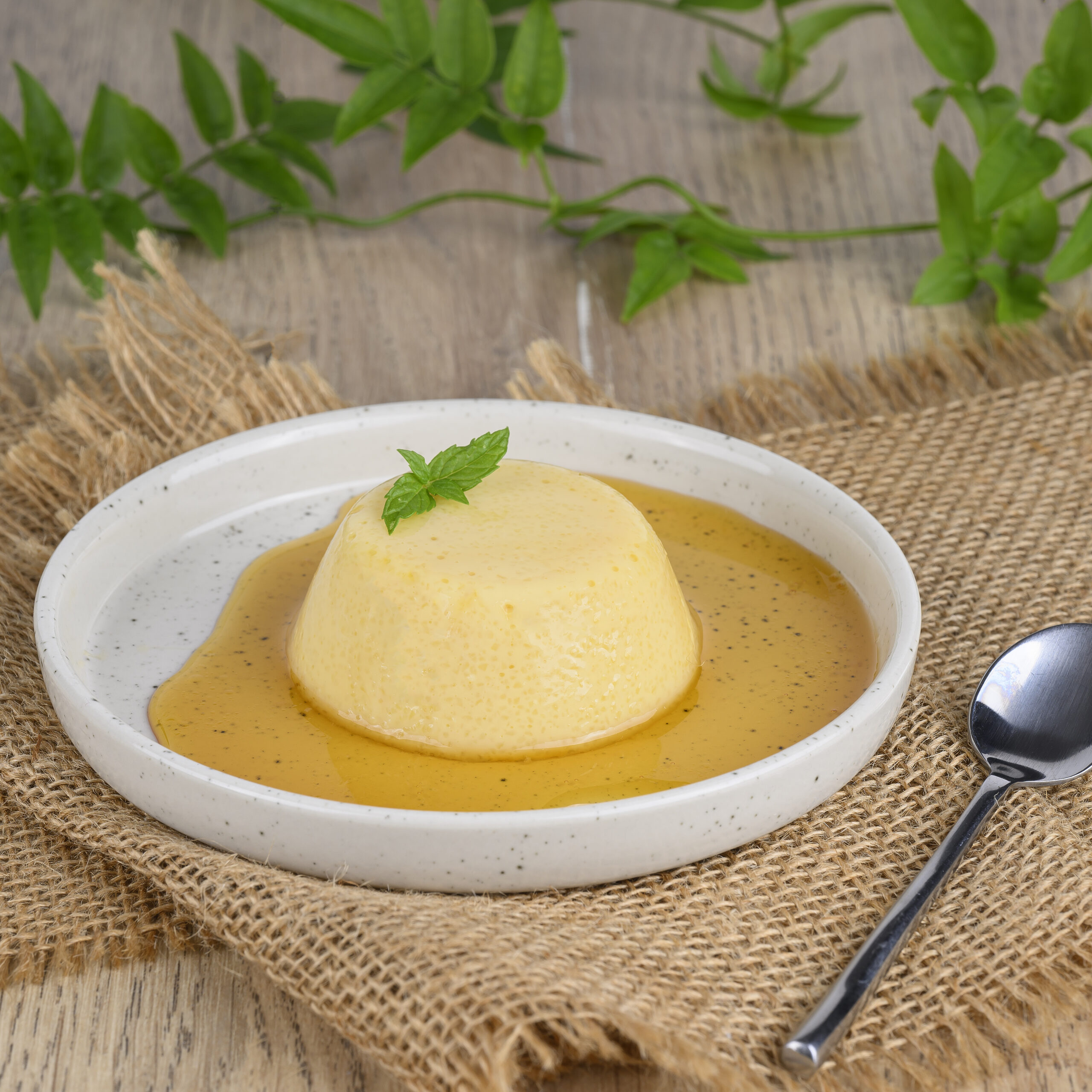 Gâteau de Semoule au Caramel