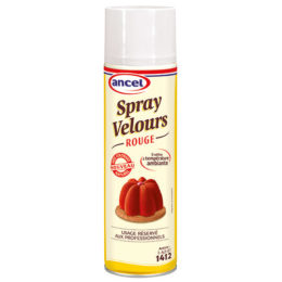 Spray velours rouge colorant naturel