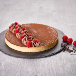 Tarte Chocolat-Framboise