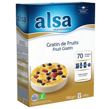 Gratin de Fruits - alsa Professionnel