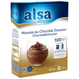 Mousse au Chocolat Douceur - alsa Professionnel