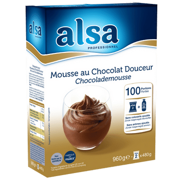 Mousse au Chocolat Douceur - alsa Professionnel