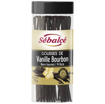 Gousses de Vanille Bourbon 14-16 cm Sébalcé