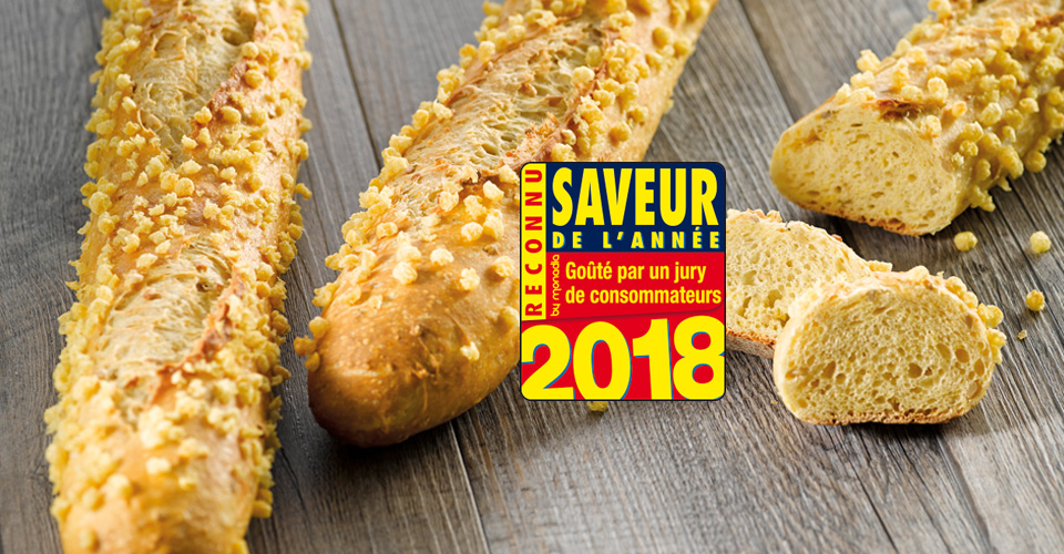 Baguette au maïs saveur année 2018 Agrano - Condifa