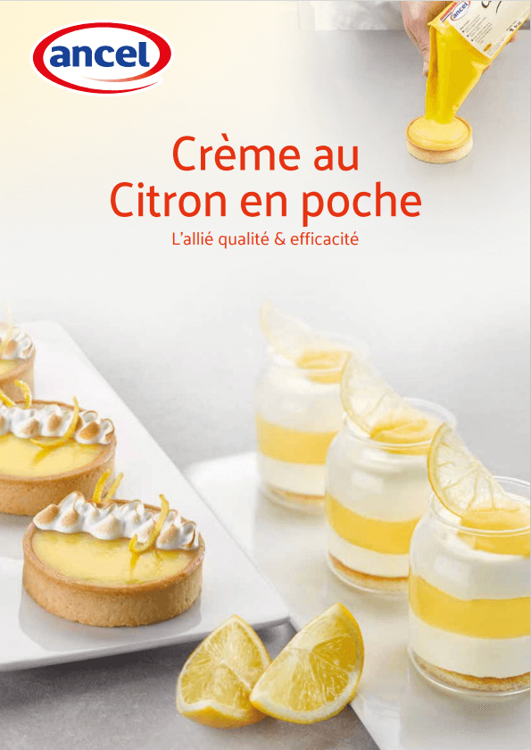 Crème au Citron en poche ancel