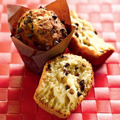 Recette de muffins pépites de chocolat - Condifa