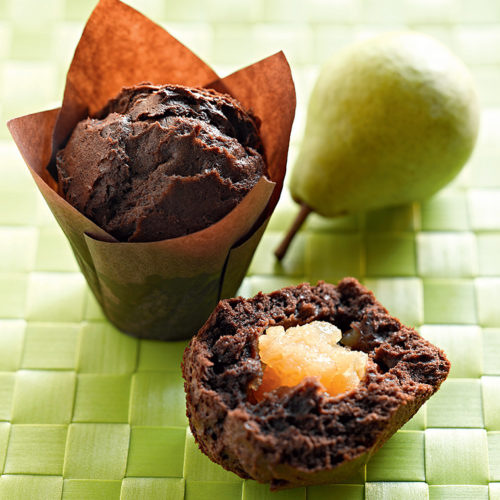 Recette de muffins poire chocolat - Condifa