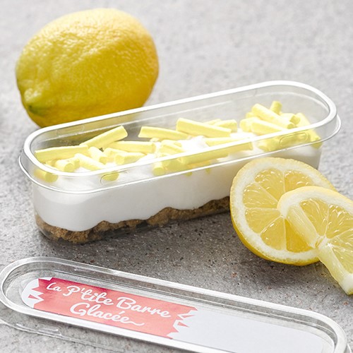 Recette de p'tites barres glacées façon tartelettes citron cresco - Condifa