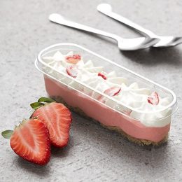 Recette de p'tites barres glacées façon tartelettes fraise cresco - Condifa