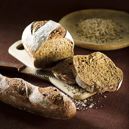 Recette de pain au malt graines de tourneols lin sésame Agrano - Condifa