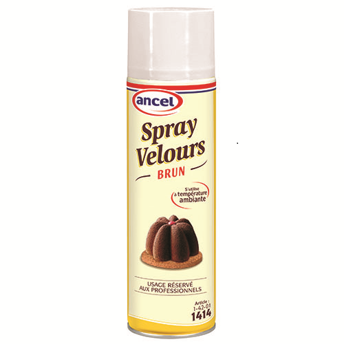 Spray velours brun ancel - Condifa